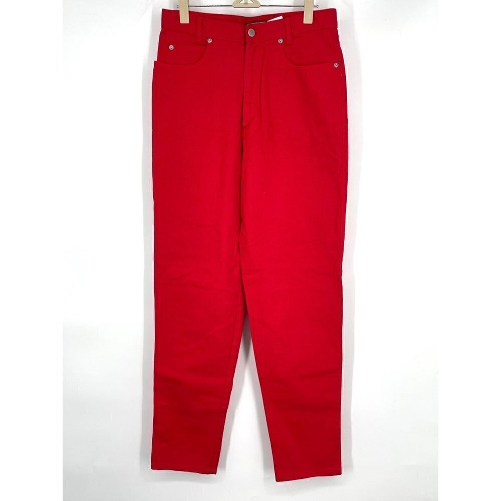Vintage Memphis Red High‎ Waisted Mom Jeans 28